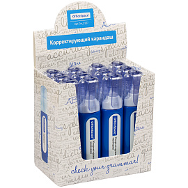 Корректирующий карандаш OfficeSpace, 06мл, металлический наконечник фото Корректирующий карандаш OfficeSpace, 06мл, металлический наконечник