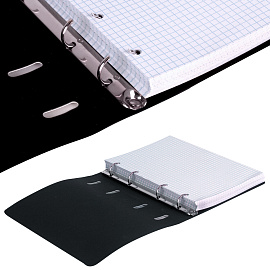 Сменный блок для тетради на кольцах, А5, 80 л., STAFF, "Белый", 401660 фото Сменный блок для тетради на кольцах, А5, 80 л., STAFF, "Белый", 401660