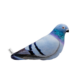 Игрушка мягкая "ГОЛУБЬ", ткань вельбоа, 28х17 см, WOOZOO (ВУЗУ), 666678, 666978