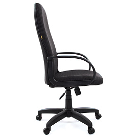 Кресло для руководителя Chairman CH279 чёрное (ткань, пластик)