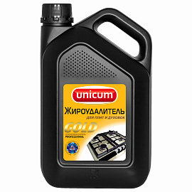 Средство для чистки плит и духовок Unicum Gold Жироудалитель 3 л
