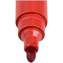 Маркер перманентный OfficeSpace "8004А" красный, пулевидный, 3мм фото Маркер перманентный OfficeSpace "8004А" красный, пулевидный, 3мм