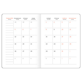 Ежедневник датированный 2026г., А6, 176л., твердый переплет, кожзам, BG "Winner. Light teal", светло-бирюзовый