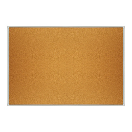 Доска пробковая OfficeSpace, 100*150см, алюминиевая рамка