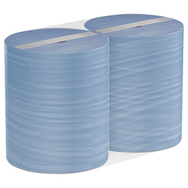 Бумага протирочная VEIRO (Система W1), КОМПЛЕКТ 2 шт., 1000 листов в рулоне, 33х35 см, 2-слойная, Comfort, W202