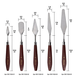 Мастихины «Сонет», набор 5 штук, в блистере, Невская Палитра, DK11928