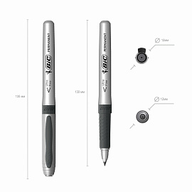 Маркер для CD перманентный Bic черный (толщина линии 0.7 мм)