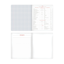 Тетрадь предметная 48л. Greenwich Line "Color theory" - Физика, пантонная печать, матовая ламинация, выборочный УФ-лак, 70г/м2