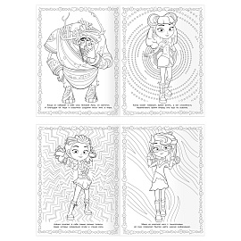 Суперраскраска А4, 40 стр., ТРИ СОВЫ "Сказочный патруль