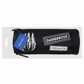 Пенал BRAUBERG, 3 отделения, нейлон, 21х7х7 см, "Claws", 272307