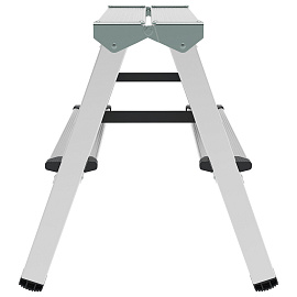 Стремянка алюминиевая двусторонняя Новая Высота 2x2 ступени (1120202)