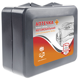 Аптечка первой помощи автомобильная Виталфарм по приказу № 260н (пластиковый футляр, 54054)