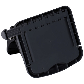 Дырокол OfficeSpace 35л., металлический, черный, с линейкой фото Дырокол OfficeSpace 35л., металлический, черный, с линейкой