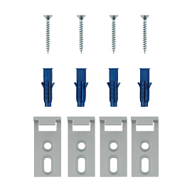 Доска магнитно-маркерная OfficeSpace, 50*70см, рамка ПВХ, полочка