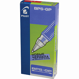 Ручка шариковая Pilot BPS-GP-F красная (толщина линии 0.22 мм)