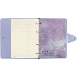 Тетрадь на кольцах 120л., А5, клетка MESHU "Miumiu", с пластиковой обложкой
