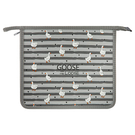 Папка для тетрадей 1 отделение, ArtSpace "Geese", А5, пластик, на молнии