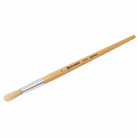 Кисть BRAUBERG, щетина, круглая, № 7, 200198