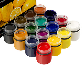 Гуашь художественная ГАММА "Старый мастер", 16 цветов по 40 мл, картонная упаковка, 301220203