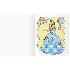 Раскраска водная 200*250, 8 стр., ТРИ СОВЫ "Раскрась водой. Принцессы фото Раскраска водная 200*250, 8 стр., ТРИ СОВЫ "Раскрась водой. Принцессы