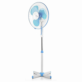 Вентилятор напольный Centek CT-5015 Blue белый/синий