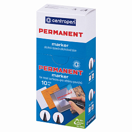 Маркер перманентный CENTROPEN 2846, ЧЕРНЫЙ, тонкий наконечник, 1 мм, 6 2846 9412 фото Маркер перманентный CENTROPEN 2846, ЧЕРНЫЙ, тонкий наконечник, 1 мм, 6 2846 9412