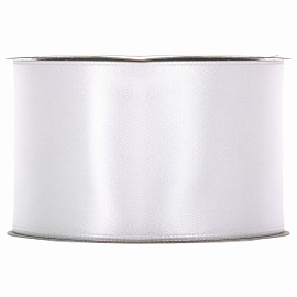 Лента атласная ширина 50 мм, длина 23 м, белая, BRAUBERG, 591519 фото Лента атласная ширина 50 мм, длина 23 м, белая, BRAUBERG, 591519