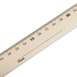 Линейка 25см Красин "Стандарт", дерево фото Линейка 25см Красин "Стандарт", дерево