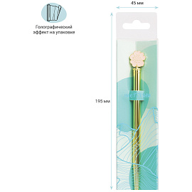 Ручка шариковая автоматическая MESHU "Verbena" синяя, 1,0мм
