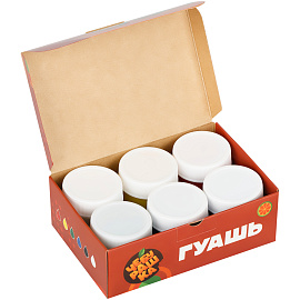 Гуашь Мульти-Пульти Чебурашка 6 цветов по 17.5 мл фото Гуашь Мульти-Пульти Чебурашка 6 цветов по 17.5 мл