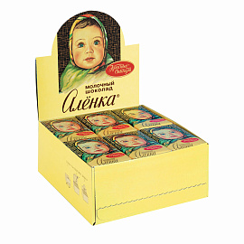 Шоколад порционный Аленка молочный (42 штуки по 15 г)
