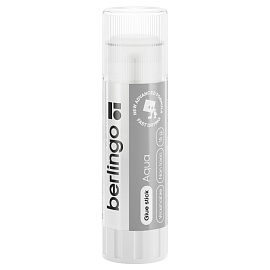 Клей-карандаш Berlingo "Aqua", 15г, прозрачный, ПВП