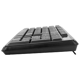 Клавиатура беспроводная бесшумная, USB, 104 клавиши, SONNEN 1065, черная, 513951