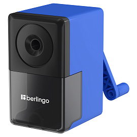 Точилка механическая Berlingo, цвета в асс., пласт. корпус, инд. упаковка фото Точилка механическая Berlingo, цвета в асс., пласт. корпус, инд. упаковка