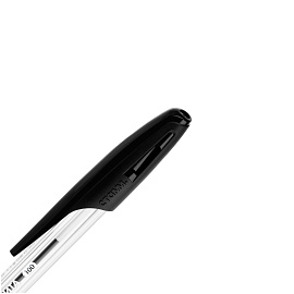 Ручка шариковая СТАММ "Орбита 100" черная, 0,7мм фото Ручка шариковая СТАММ "Орбита 100" черная, 0,7мм