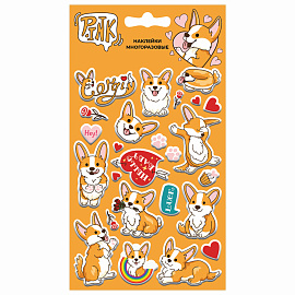 Наклейки объемные АССОРТИ, 11х20 см, PY