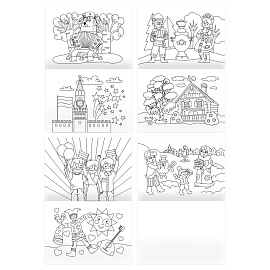 Раскраска А5, 16 стр., ТРИ СОВЫ "Любимая раскраска