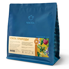 Чайный напиток травяной Niktea Rooibush Mix 250 г (малина, мята)