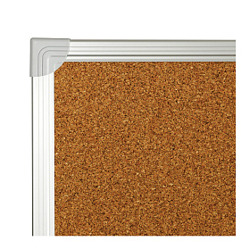 Доска пробковая OfficeSpace, 100*150см, алюминиевая рамка