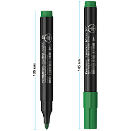 Маркер перманентный Schneider Maxx 160 зеленый (толщина линии 1-3 мм) круглый наконечник