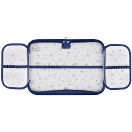 Пенал 1 отделение, 210*130 Мульти-Пульти "Best Friends", две откидные секции, ткань