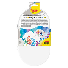 Акварель JOVI, 22 цвета, большие кюветы, с кистью, пластик фото Акварель JOVI, 22 цвета, большие кюветы, с кистью, пластик