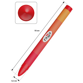 Мелки восковые Гамма Мультики круглые 6 цветов