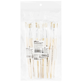 Кисть щетина, ArtSpace, плоская №08, пакет, европодвес