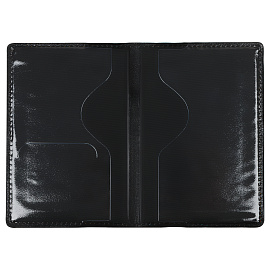 Обложка для автодокументов OfficeSpace "Denim", экокожа, антрацит