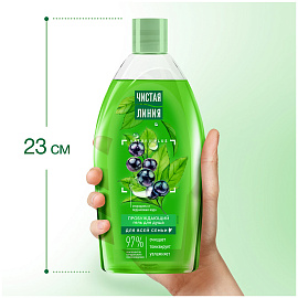 Гель для душа Чистая линия Пробуждающий 750 мл