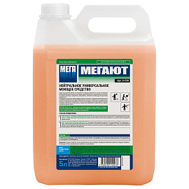 Средство моющее универсальное 5 л, МЕГАЮТ, нейтральное