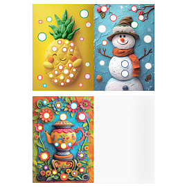 Раскраска пластилином А5, 8 стр., ТРИ СОВЫ "Выпуск №2