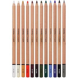 Пастельные карандаши Гамма "Студия", 12цв., картон.упаковка