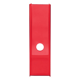 Лоток для бумаг вертикальный СТАММ "Актив", розовый